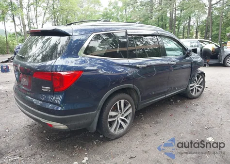 2016 Honda Pilot Touring z USA, uszkodzony, nr VIN 5FNYF6H9XGB034420